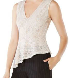✨ New w/o tag | BCBG MAX AZRIA | Asymmetrical Lace Top